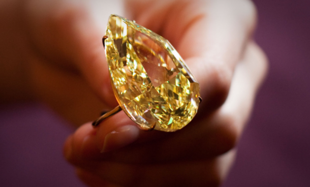 10 Foto Berlian Termahal di Dunia 2024 Batu Cincin Terlangka