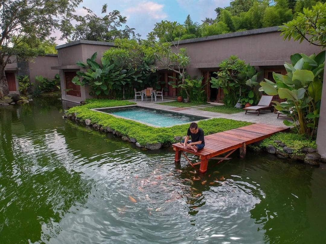 The Westlake Resort, Penginapan Dengan Arsitektur Khas Jawa Yang Memiliki Danau Buatan di Jogja 8 The Westlake Resort, Penginapan Dengan Arsitektur Khas Jawa Yang Memiliki Danau Buatan di Jogja 8