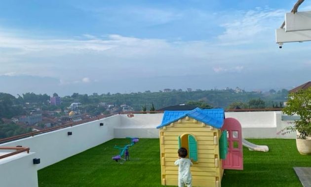 Ingin Menginap di Villa Nuansa Santorini? Casa Miranda Bandung Bisa Buat Staycation Bareng Keluarga 5