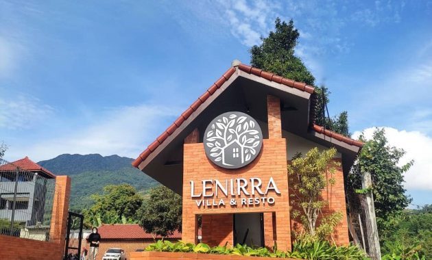 Lagi Hits di Bogor, Lenirra Villa Yang Estetik Dengan Pemandangan Gunung Salak dan Sawah Asri! 5