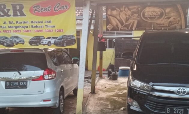 10 Rental Mobil Bekasi Timur Lepas Kunci, Harga 350K