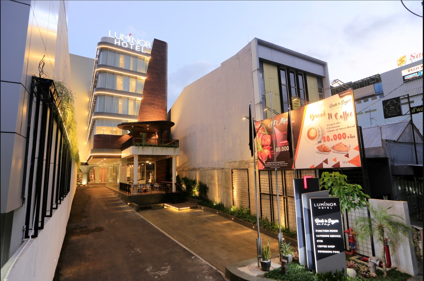 Luminor Hotel Purwokerto Tampak Depan