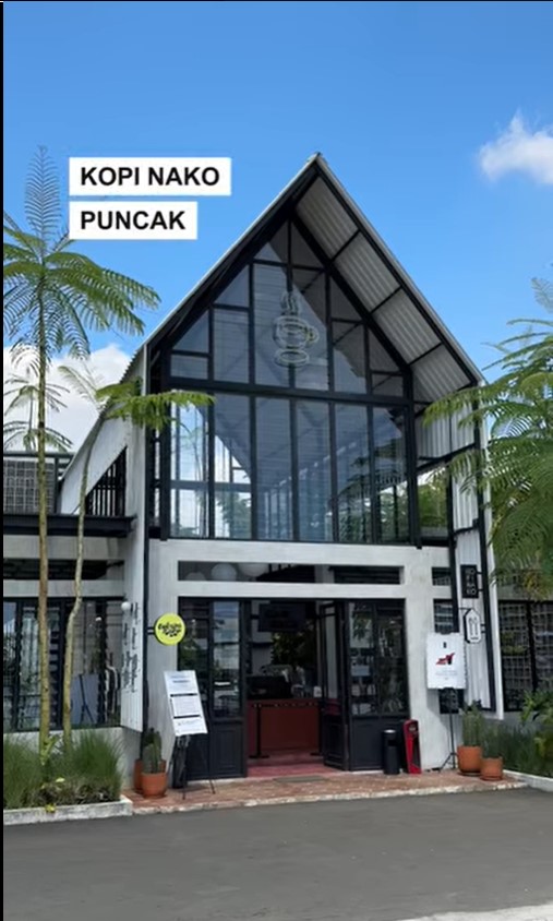 Tampak Depan Kopi Nako Bogor Puncak