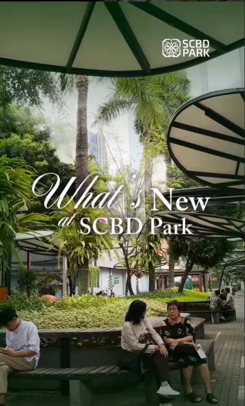 SCBD Park Jakarta: Tempat Nongkrong Hits Gratis dan Estetik di Jakarta 1 SCBD Park