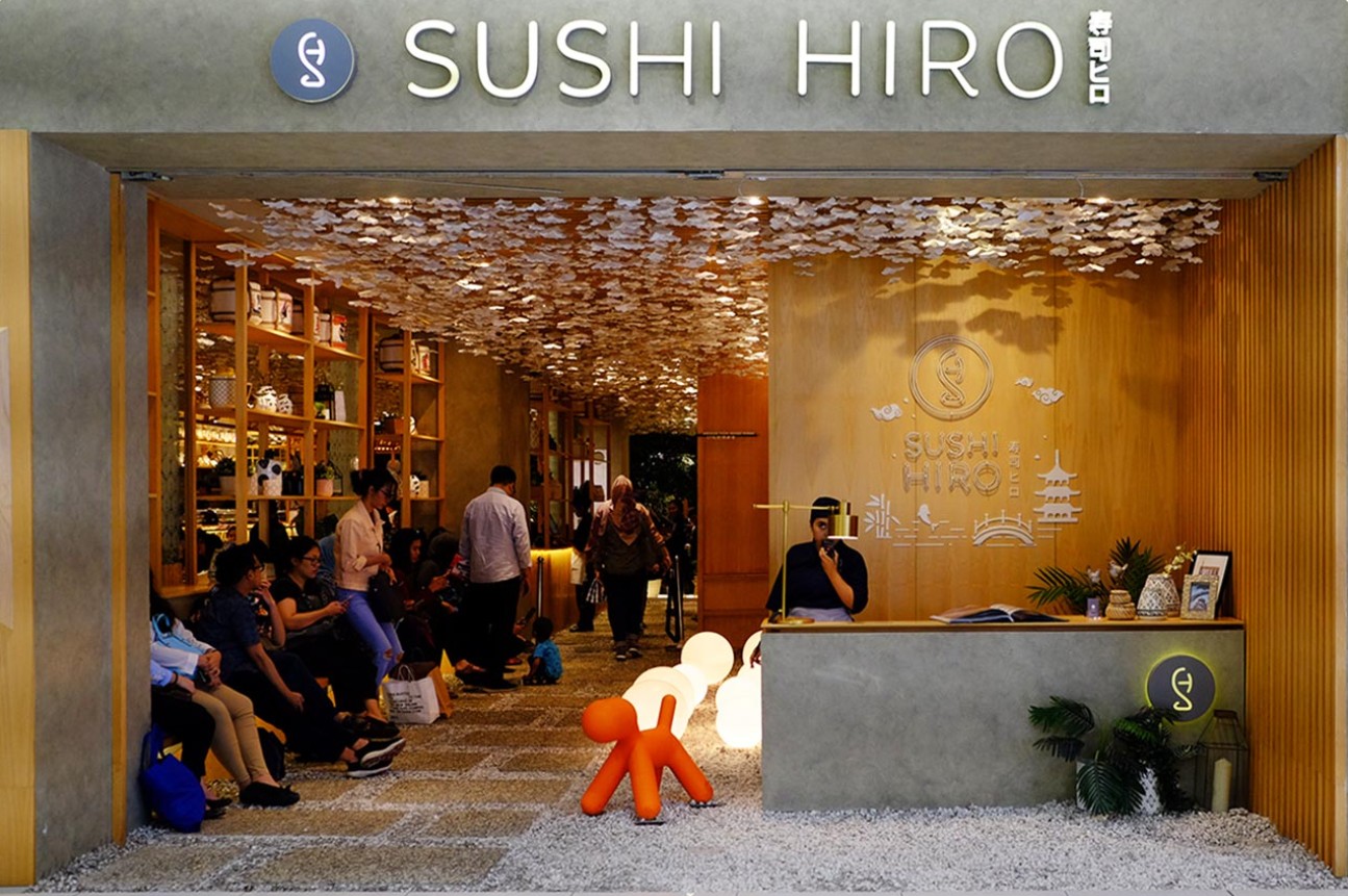 Daftar Menu Sushi Hiro Terbaru & Rekomendasi Favorit 14 Sushi Hiro tampak depan