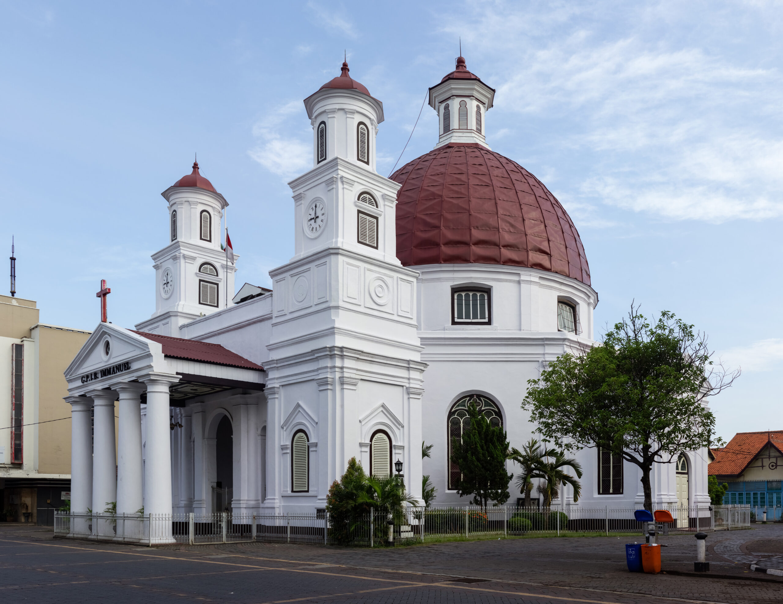 Gereja Blenduk di Kota Lama Semarang
