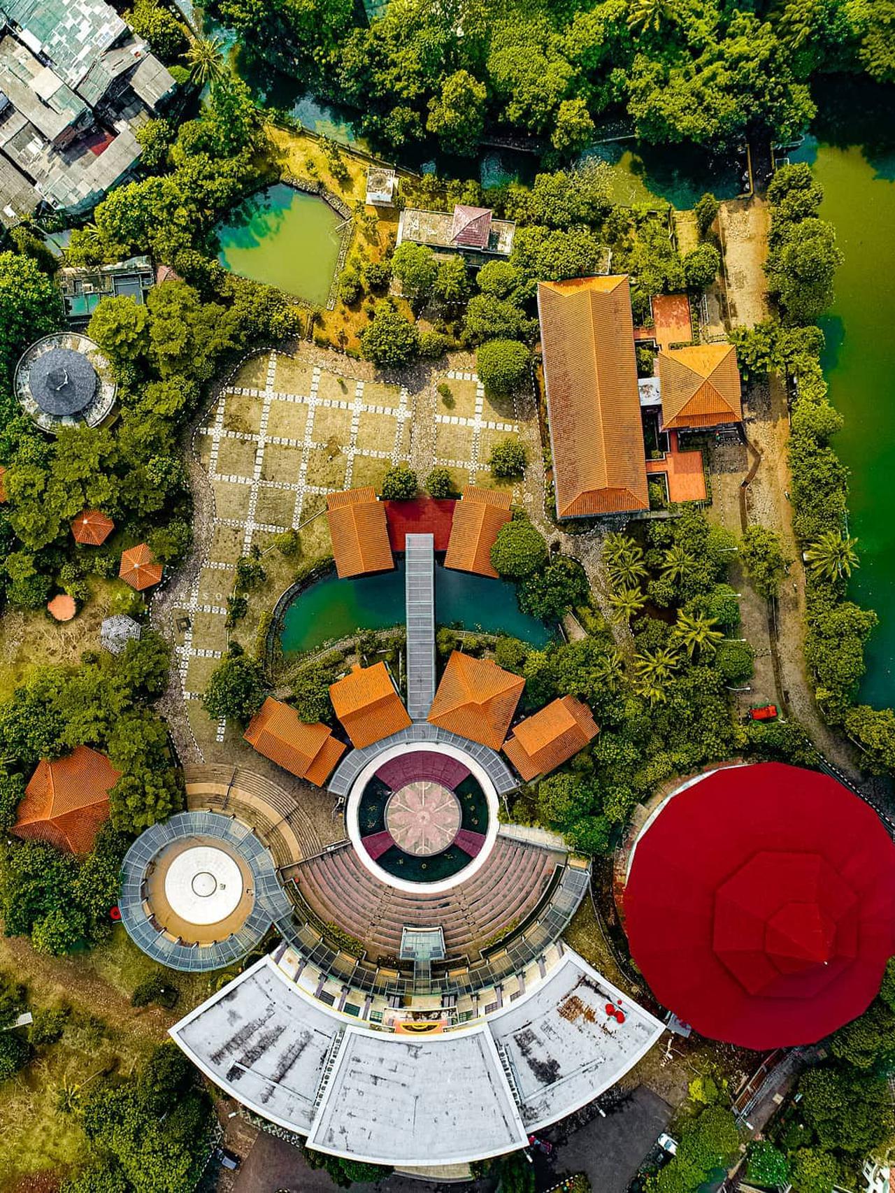 Area pejalan kaki di Setu Babakan Jakarta Selatan