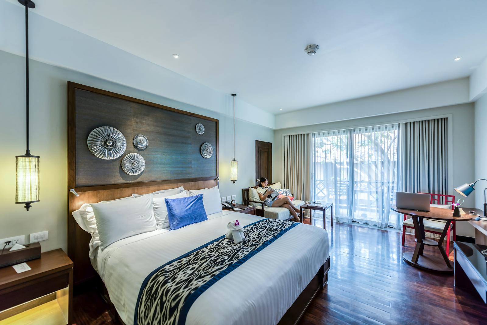 Contoh kamar hotel transit keluarga di Jakarta Timur