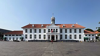 Area pejalan kaki Kota Tua Jakarta